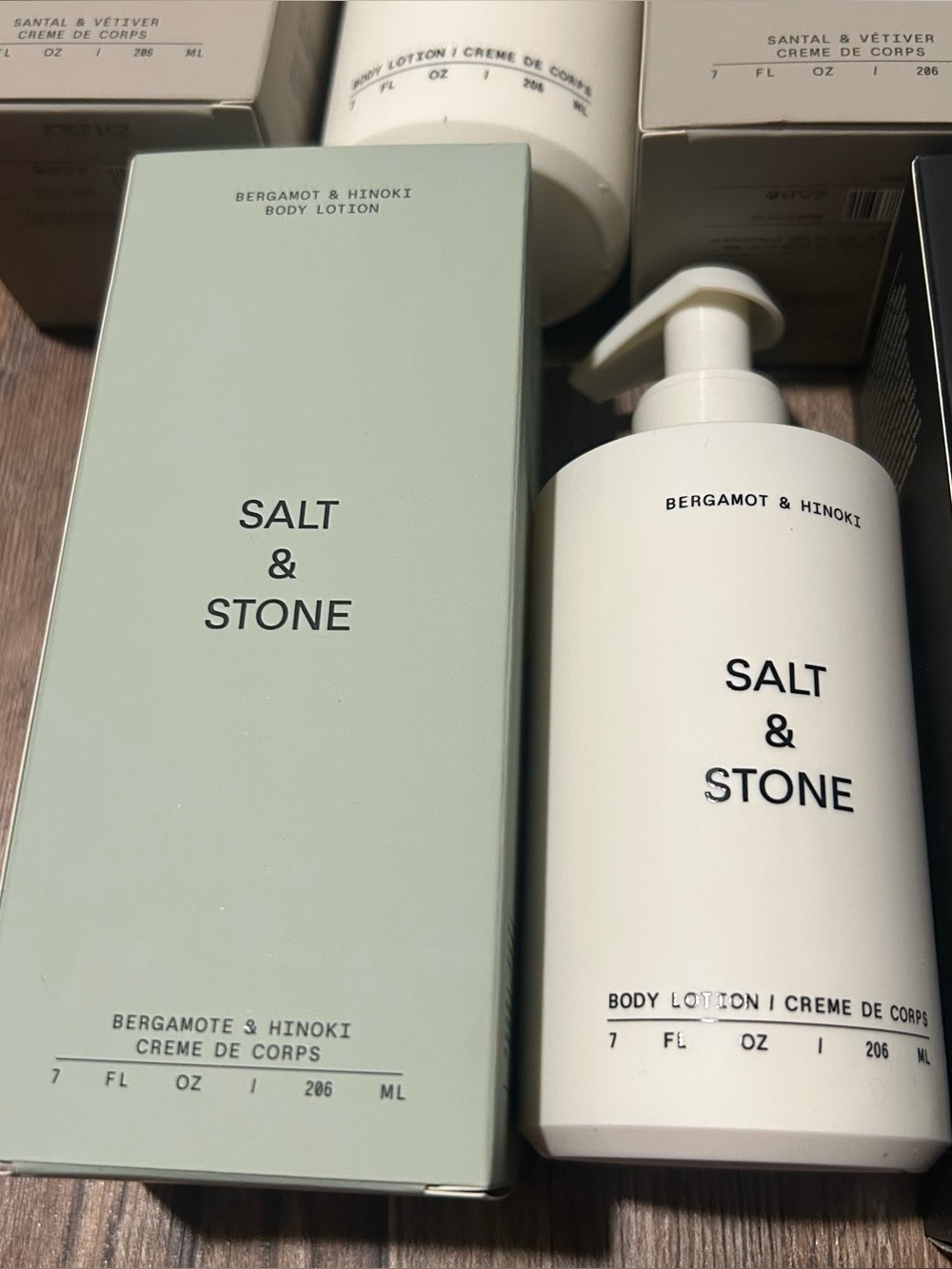 HUGE Salt & Stone Body Lotion 5 Pk Bundle 7 oz Santal Bergamot Black Rose & Oud - Picture 7 of 16